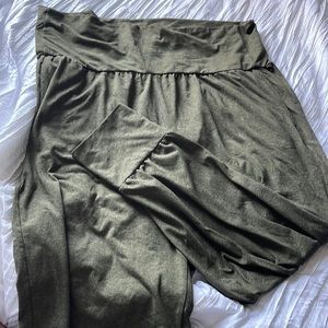 Olive green super soft aerie jogger
